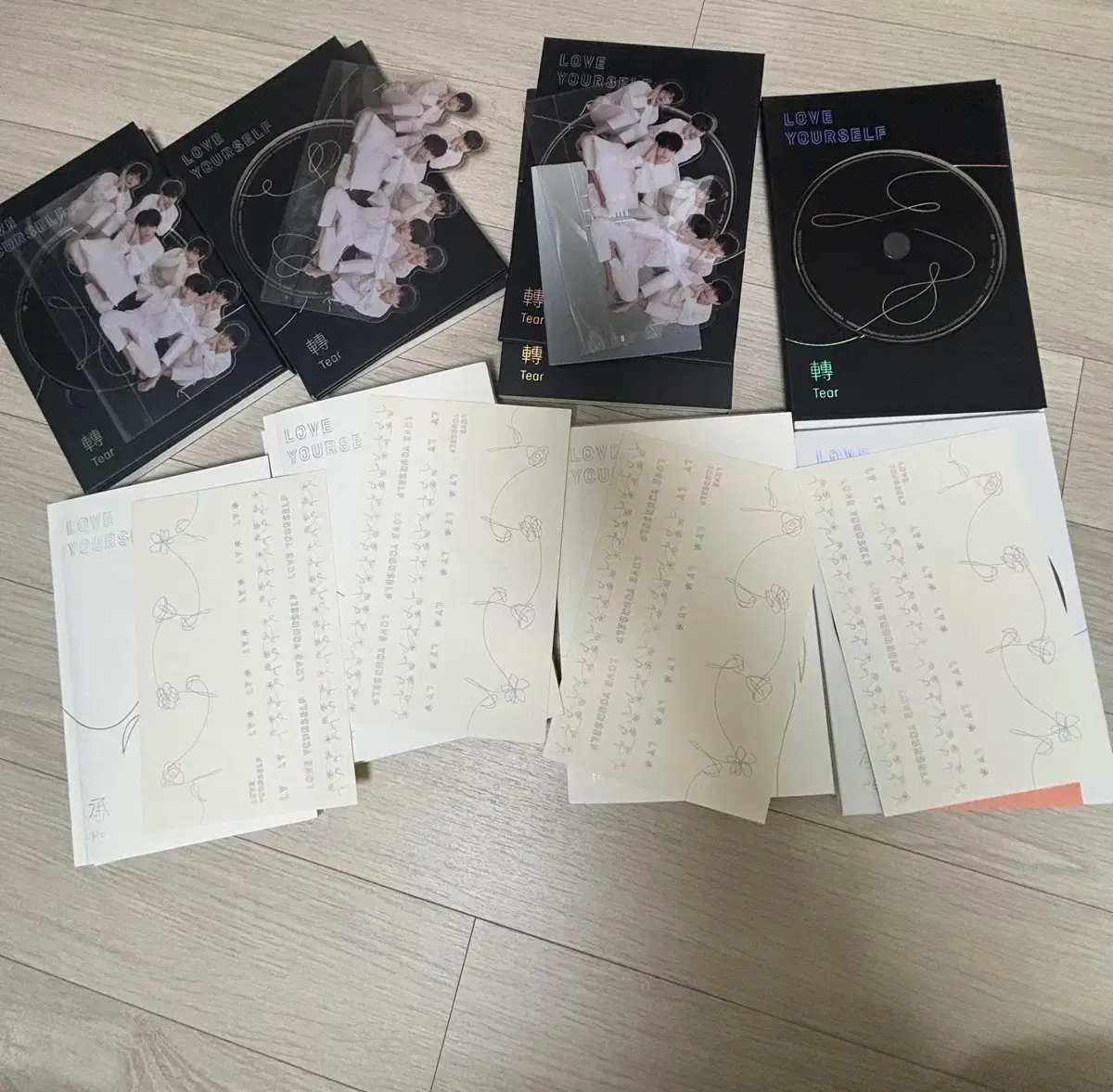 방탄 bts 초판 love yourself tear 앨범